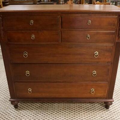 1063	ETHAN ALLEN 7 DRAWER TALL CHEST, 52 1/4 IN WIDE X 20 IN DEEP X 49 IN HIGH	200	400	100	PLEASE PAY ATTENTION FOR DAILY ADDITIONS TO...