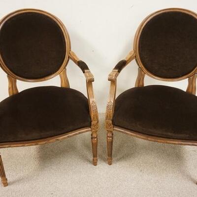 1057	PAIR OF ETHAN ALLEN HOME INTERIORS FRENCH PROVINCIAL ARM CHAIRS	100	200	75	PLEASE PAY ATTENTION FOR DAILY ADDITIONS TO THIS SALE....