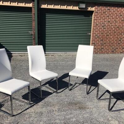 Set of four dining chairs $150