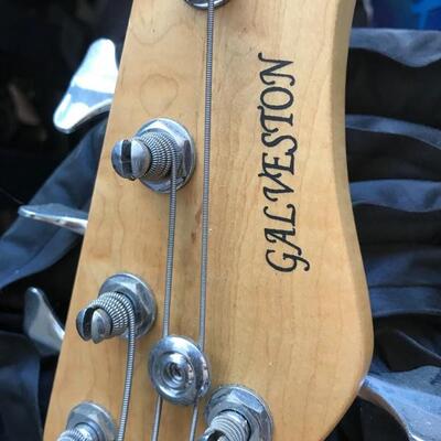 Galveston electric bass guitar $295