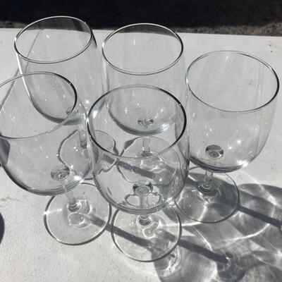 Wine glasses $5
