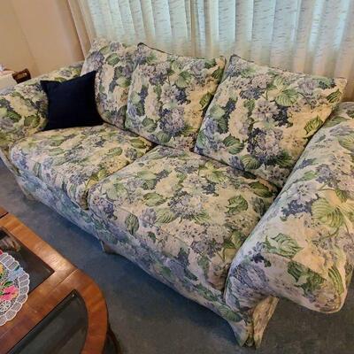 This is a comfortable sofa in nice condition.  I'm thinking about $100 or best offer.