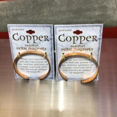 Copper magnetic bracelets 