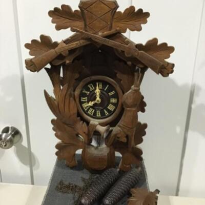 Vintage German cuckoo clock 
