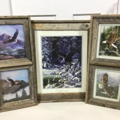 Wildlife framed prints 