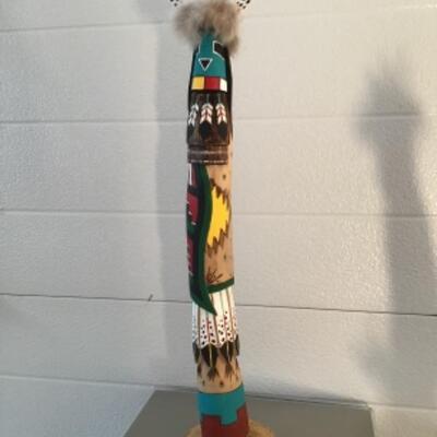 Tall kachina doll 