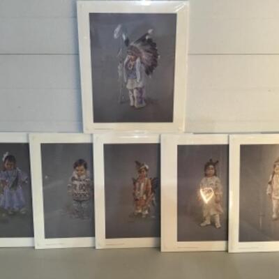 Indigenous children prints