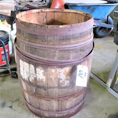 Oak Wood Barrel