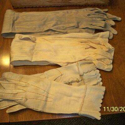 3 - Vintage Ladies Gloves
