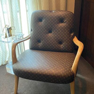 Authentic Luis Vuitton  Chair only four was ever made 3 was sold in a charity auction