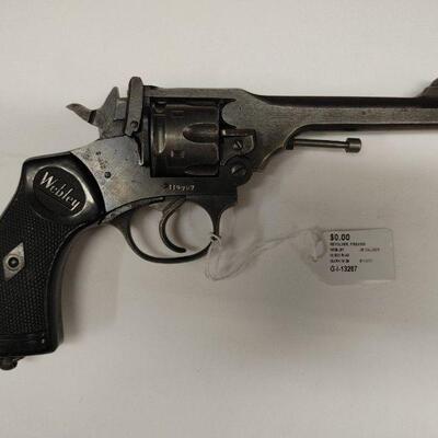 Webley Mark IV 38, .38 caliber revolver