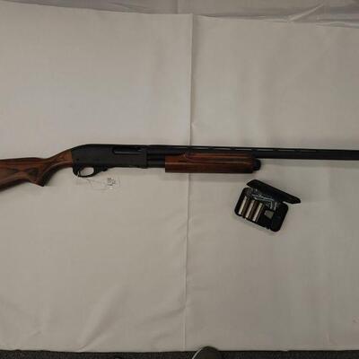 Remington 870, 12 ga pump shotgun. 3