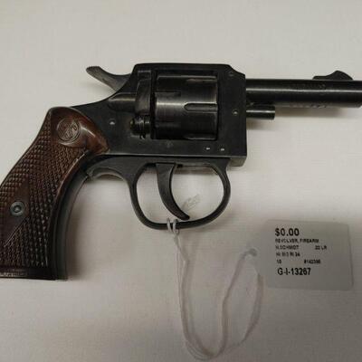 H.Schmidt 10, .22 lr revolver