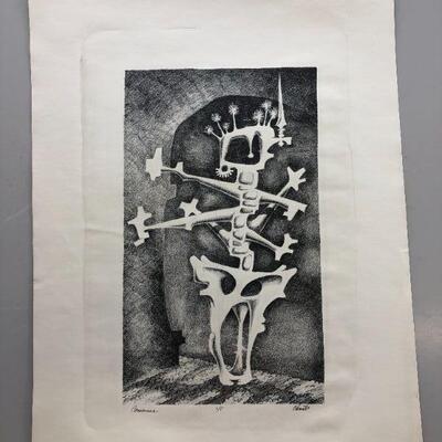 Vintage litho - Concensus