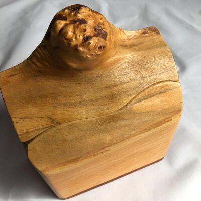 Fred Buss mixed wood trinket box