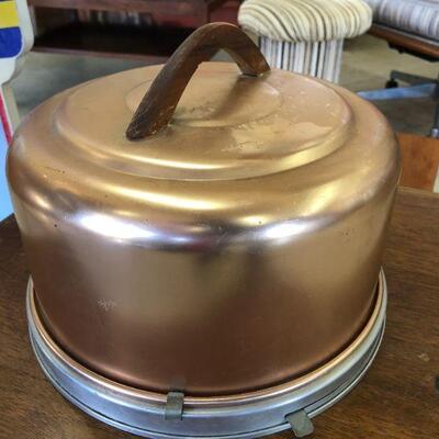 Vintage Mirro cake carrier