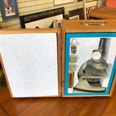 Vintage Tasco microscope