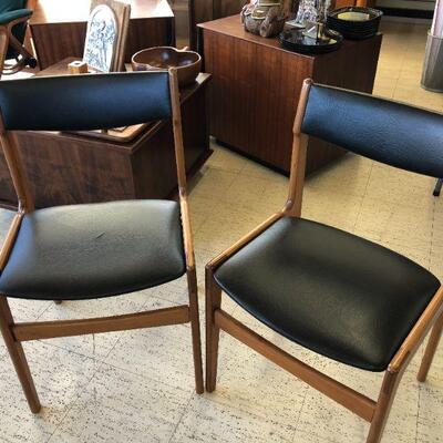 Vintage teak chairs