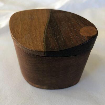 Vintage wood trinket box