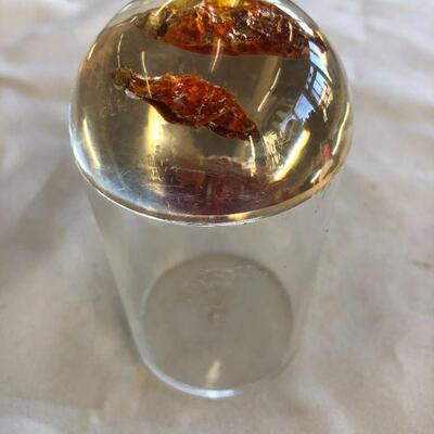 Vintage acrylic pepper jar