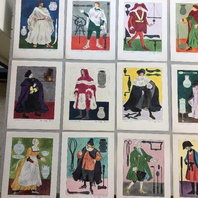 Vintage history of physicians lithos