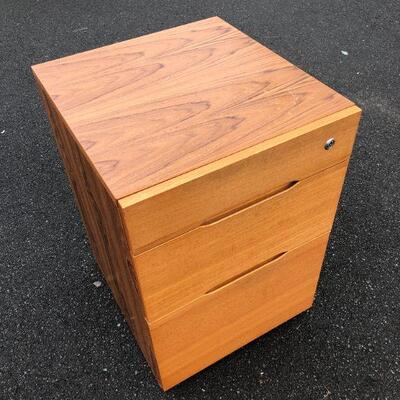 Vintage Jesper teak filing cabinet