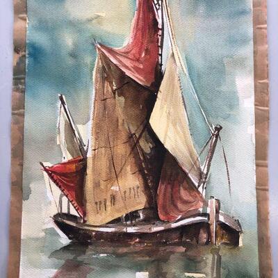 Vintage watercolor