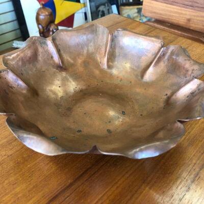 Copper bowl by Drumgold
