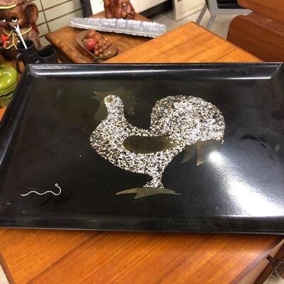 Couroc rooster and worm