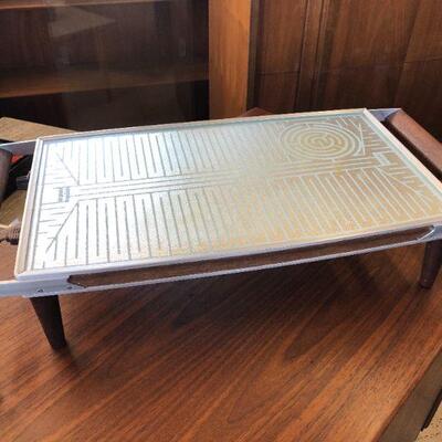 Vintage Salton heating tray, rectangular