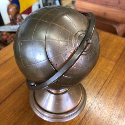 Vintage copper globe cigarette holder