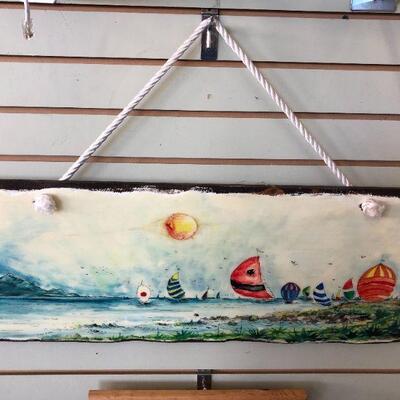 Vintage Ensenada sailing scene