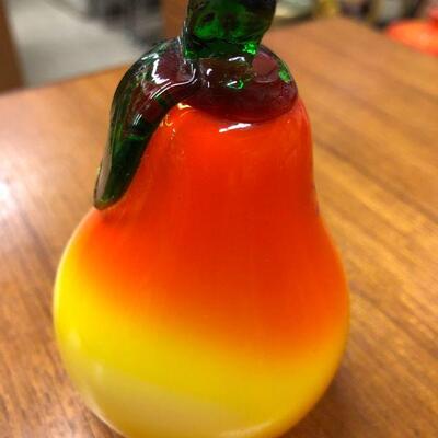 Glass pear