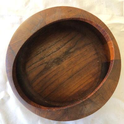 Vintage Dansk teak salad bowl by Jens Quistgaard