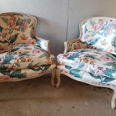 French Provencial Matching Chairs. https://ctbids.com/#!/description/share/675674 Beautifully designed French Provencial matching chairs....