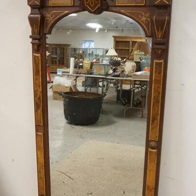 1168	WALNUT VICTORIAN MIRROR, 59 IN HIGH X 27 1/2 IN WIDE	50	100	25	PLEASE PAY ATTENTION FOR DAILY ADDITIONS TO THIS SALE. PARTIAL...