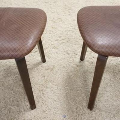 1118	PAIR OF MID CENTURY MODERN BENTWOOD LEATHER TOP FOOT STOOLS	75	150	50	PLEASE PAY ATTENTION FOR DAILY ADDITIONS TO THIS SALE. PARTIAL...
