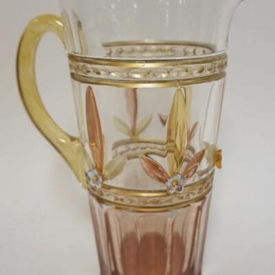 1102	MONICA WILLARD ART GLASS PITCHER	50	100	25	PLEASE PAY ATTENTION FOR DAILY ADDITIONS TO THIS SALE. PARTIAL UPLOADS WILL BE MADE UP...
