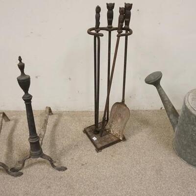 1199	LOT-OWL FIRE TOOLS, ANDIRON & WATERING CAN	25	50	10	PLEASE PAY ATTENTION FOR DAILY ADDITIONS TO THIS SALE. PARTIAL UPLOADS WILL BE...