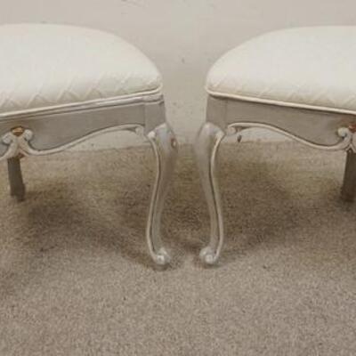 1029	PAIR OF FRENCH PROVINCIAL HALF ROUND STOOLS, 19 IN WIDE X 14 IN DEEP X 16 IN HIGH	150	300	50	PLEASE PAY ATTENTION FOR DAILY...