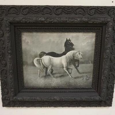 1180	VICTORIAN PRINT OF HORSES IN ORIGINAL FRAME, 33 IN X 28 3/4 IN INCLUDING FRAME	50	100	20	PLEASE PAY ATTENTION FOR DAILY ADDITIONS TO...