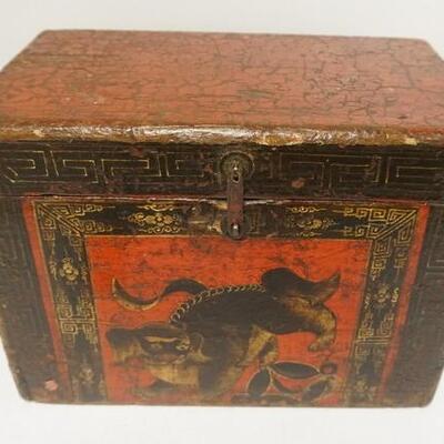 1096	ASIAN DECORATED LACQUERED BOX, 19 IN X 11 IN X 14 IN	150	300	50	PLEASE PAY ATTENTION FOR DAILY ADDITIONS TO THIS SALE. PARTIAL...