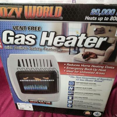 Vent Free Gas Heater
https://ctbids.com/#!/description/share/679273 Gas heater by Kozy World. The box is unopened. 