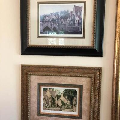https://ctbids.com/#!/description/share/682363 Set of 2 beautifully framed Tom Caldwell prints. Frame dimensions are 21'' x 18'' each....