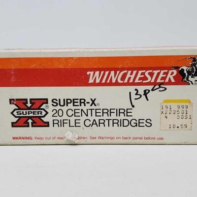 #970 â€¢ 13 Rounds 22-250 Remington 55 Gr. Pointed Soft Point