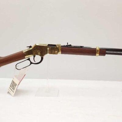 670	

Brand New Henry Golden Boy H004V .17HMR Lever Action Rifle
CA OK
Serial Number: GB096751
Barrel Length: 20