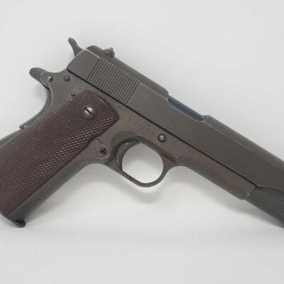 #502 â€¢ Colt M1911 US Army .45ACP Semi-Auto Pistol with Magazine Serial No 1327677 
