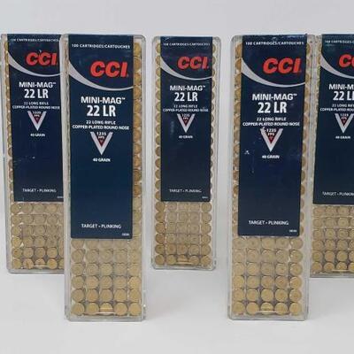 903 500 Rounds Of CCI .22 LR 500 Rounds Of CCI .22 LR 