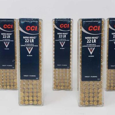 905 500 Rounds Of CCI .22 LR 500 Rounds Of CCI .22 LR 