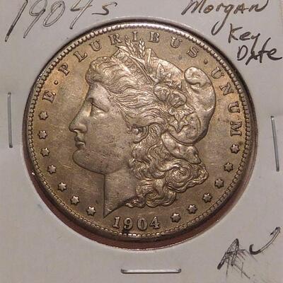 1904s Morgan Silver Dollar - Key Date